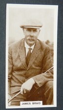 CIGARETTES CARD MILLHOFF 1930 #8 JAMES BRAID GOLF GOLFEUR BRITISH OPEN ECOSSE