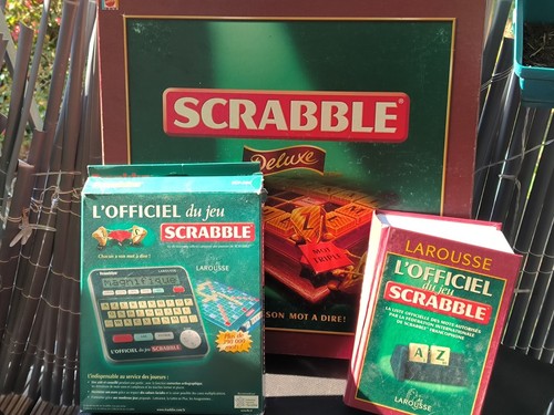 Lot scrabble deluxe - deluxe, +
