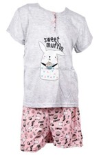 Pyjama Court Fille SARA