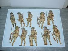 WW1 Rare lot soldats papier