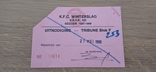 Billet 1988 KFC Winterslag vs