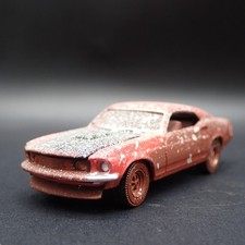 1969 69 Ford Mustang Mach 1 Fastback Barn Find 1/64 Scale Diecast Model Voiture