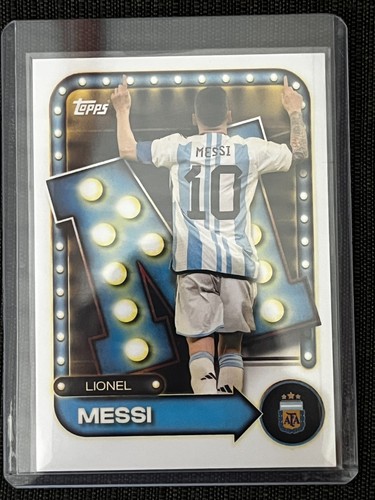 Card carte topps lionel messi - carte,