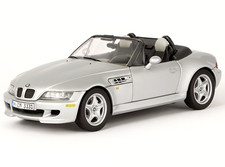 ✅Voiture 1/18 Bburago Bmw M3 Z3 Roadster 1996 Silver Gris Argent Diecast Burago