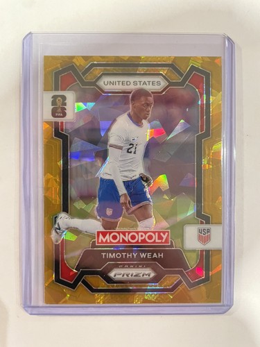 Timothy weah 2026 panini - weah, prizm