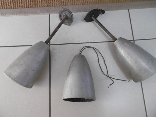Abats jours alu suspension - alu,