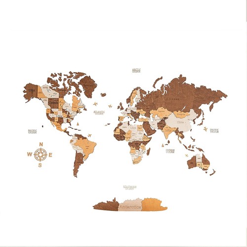 Mappemonde bois woodvio - en,