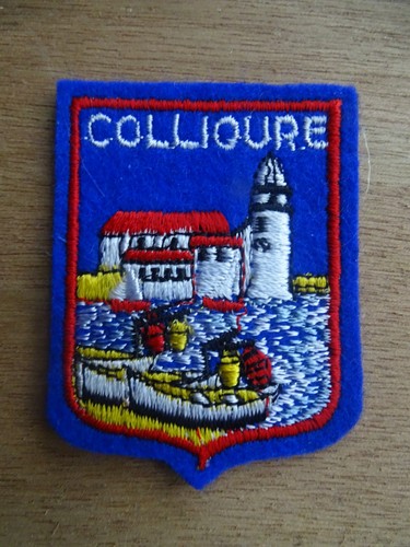 Collioure patch écusson - collioure,