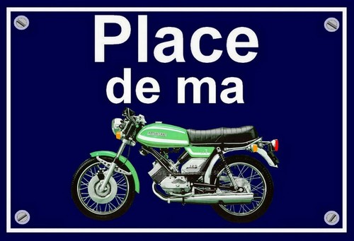 Plaque place de ma - ",