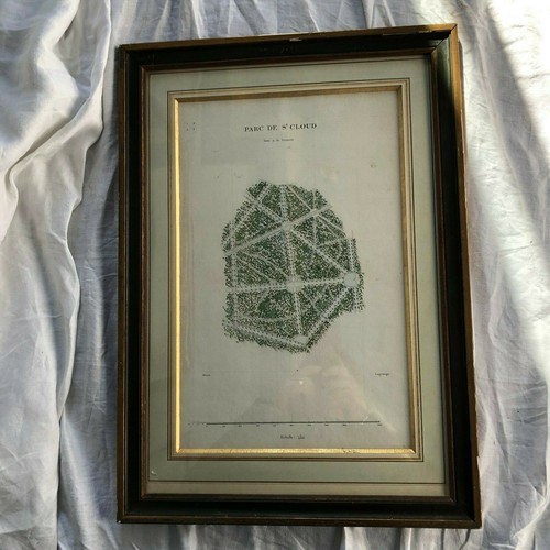 Gravure parc saint cloud 19 - de,