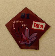 MAGNET GAULOIS 81 TARN AUTRE COULEUR CARTE NEW COLLECTION DEPARTAIMANT NEUF