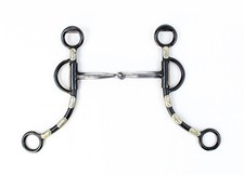 Bridon Western Show Articulé Insertion en Cuivre