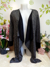 Vêtement occasion femme : Gilet fin " Cache Cache " - T : 40 / 42 *