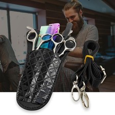 Pochette pour ciseaux à cheveux avec bandoulière pour ciseaux Salon de