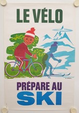 Affiche LE VÉLO PRÉPARE AU