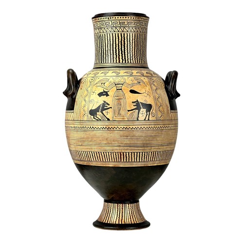 Réplique poterie grecque - poterie,