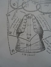  ANCIEN PATRON LA POUPEE MODELE 45CM   GRAND MANTEAU HIVER OCTOBRE  1879