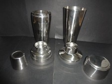 LOT DE 2 SHAKER POUR COCKTAIL
