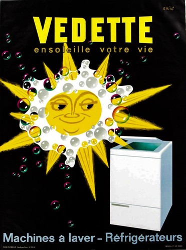 Affiche ancienne machine - ancienne, a