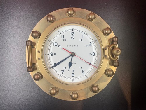 Pendule marine hublot ship - pendule,