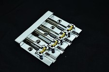 Tout Nouveau 4 String hipshot Kickass Chromé Basse Bridge