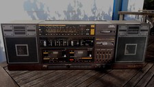 boombox ghettoblaster SABA radio-double-cassette-portable