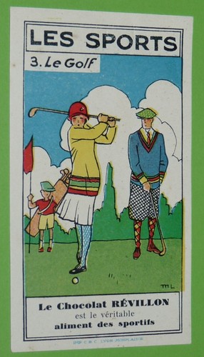 Chromo 1931 chocolat - chromo, revillon