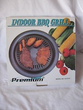 INDOOR BBQ GRILL PREMIUM STOVETOP NON-STICK 2-PC NEW IN BOX