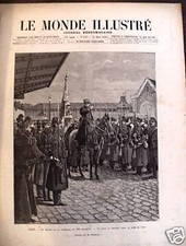 LE MONDE ILLUSTRE 1895 N° 1982 PARIS  DEPART COMPAGNIE