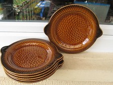 6 ASSIETTES à POISSON