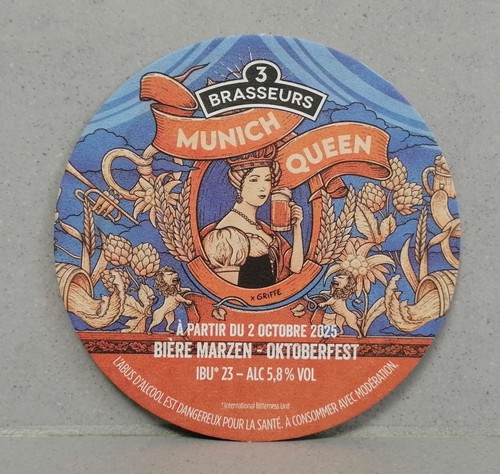 Sous bock bière brasseurs - sous,