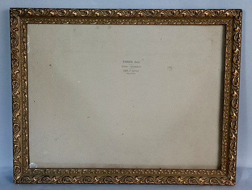 Cadre ancien verre 5x34 - cadre, +verre
