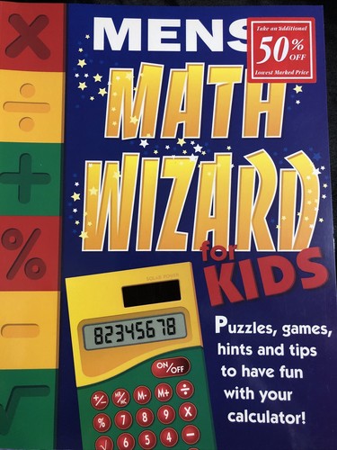 Mensa math wizard for kids - mensa,
