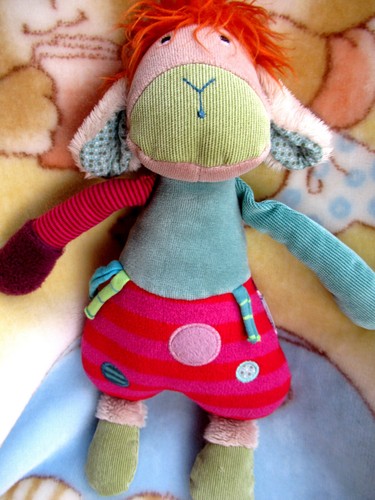 Doudou mouton moulin - doudou,