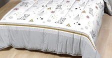 Couette légère imprimée Sapin futé - 1 personne 140 x 200 - MORTREUX