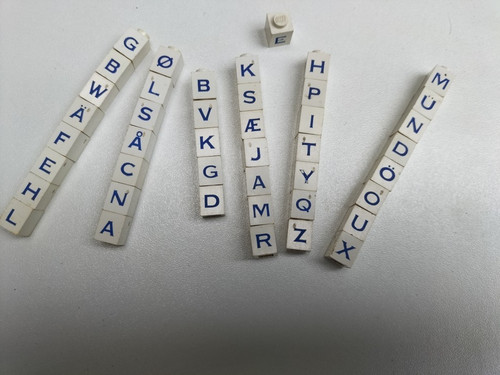 Lego system lettres x 1 - lego,