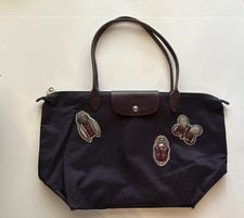 Longchamp purple bag with - longchamp,