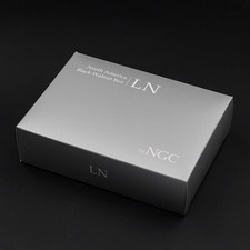 [NGC] Coin Collection Storage North America Black Walnut Box [* No Coins]