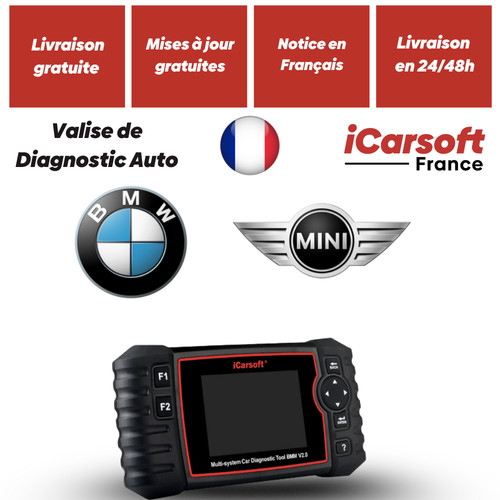 Valise diag auto français - valise,