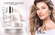 DIOR Cosmetics PRINT AD DIOR CAPTURE TOTALE CELL ENERGY GISELE BÜNDCHEN 4 PAGES
