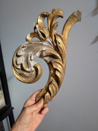 Ancienne volute decorative - ancienne,