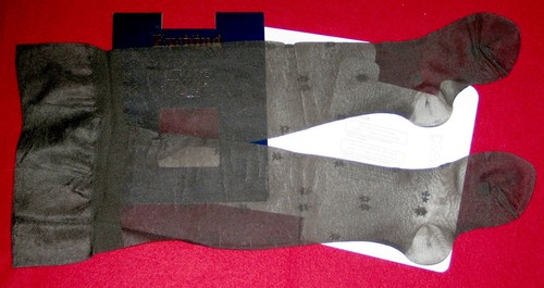 Bas fantaisie motif brodé - t, 1