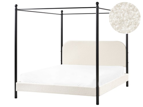 Lit baldaquin minimaliste - lit,