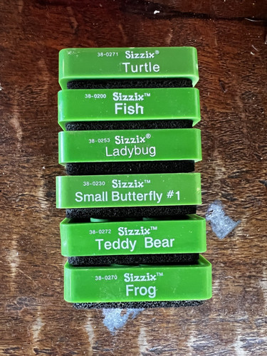 Sizzix die set lot green - sizzix,