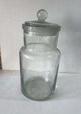 BOCAL D'EPICERIE BONBONS AVEC COUVERCLE EN VERRE BULLÉ COLLECTION DÉCO CUISINE