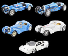 4 BURAGO BUGATTI + 1