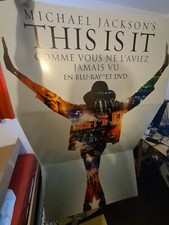 Michael jackson plv This is It Dvd/Blue Ray avec carton d'emballage 2009 RARE !