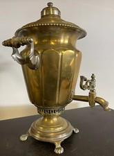 Samovar Ancien Russe Bronze XIXeme Impérial Napoléon III Moscou