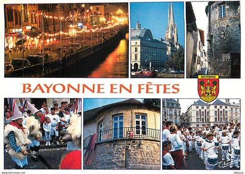 Carte postale bayonne - carte,