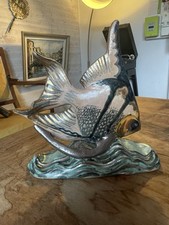 ÉMILE BALON GASTON BRUNEAU POISSON EN FAÏENCE DE BLOIS